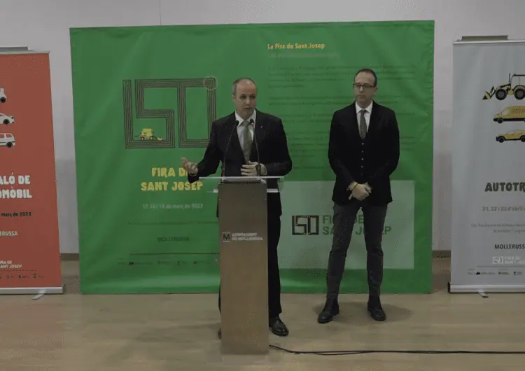 Fira de Mollerussa encara el 150è aniversari de Sant Josep amb prop de 500.000 euros d’aportacions d’institucions