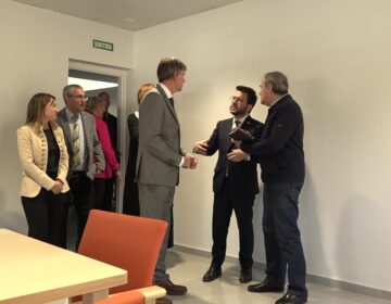 El president Pere Aragonés inuagura el nou Centre de Serveis de Torregrossa