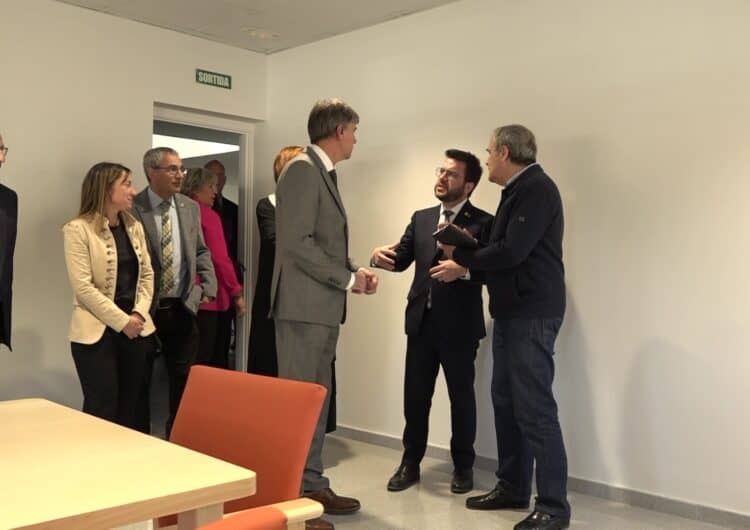 El president Pere Aragonés inuagura el nou Centre de Serveis de Torregrossa