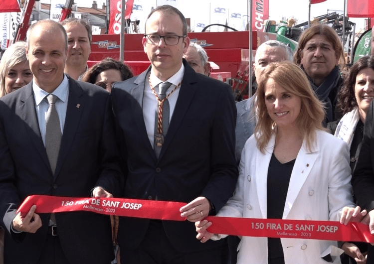 La 150a Fira de Sant Josep obre les portes amb la mirada posada en el seu futur