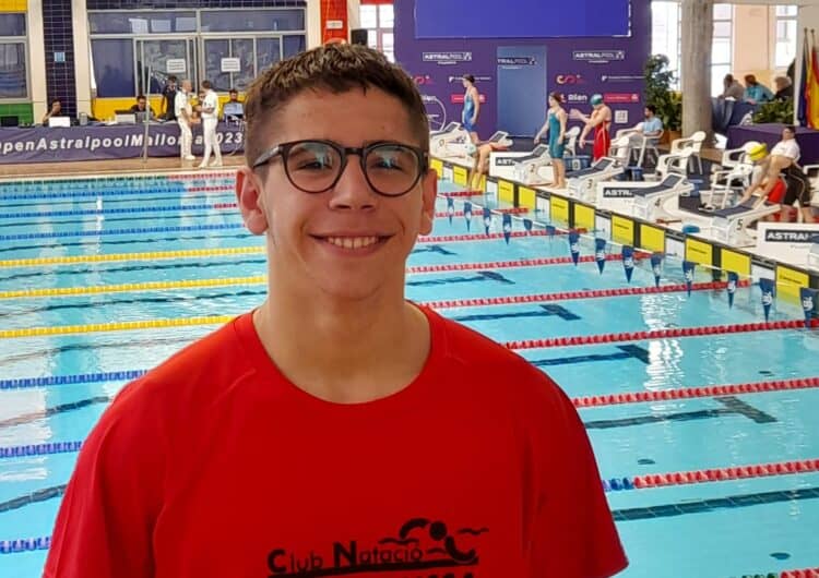 Bons resultats del nedador Jaume Pallé del Club Natació Mollerussa en el Campionat d’Espanya de Palma