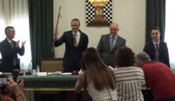 Marc Solsona es investit alcalde de Mollerussa