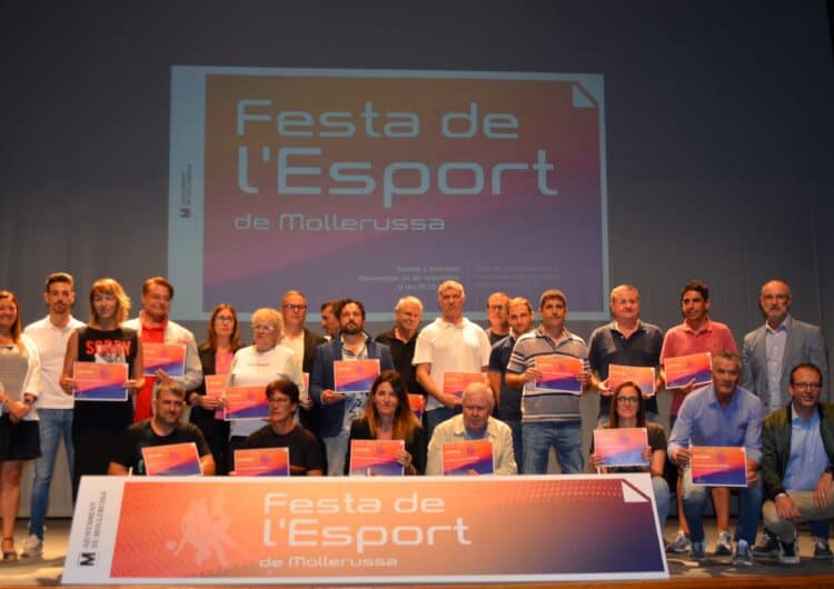 Mollerussa reconeix els mèrits individuals i per clubs en la Festa de l’Esport apadrinada per Albert Folguera