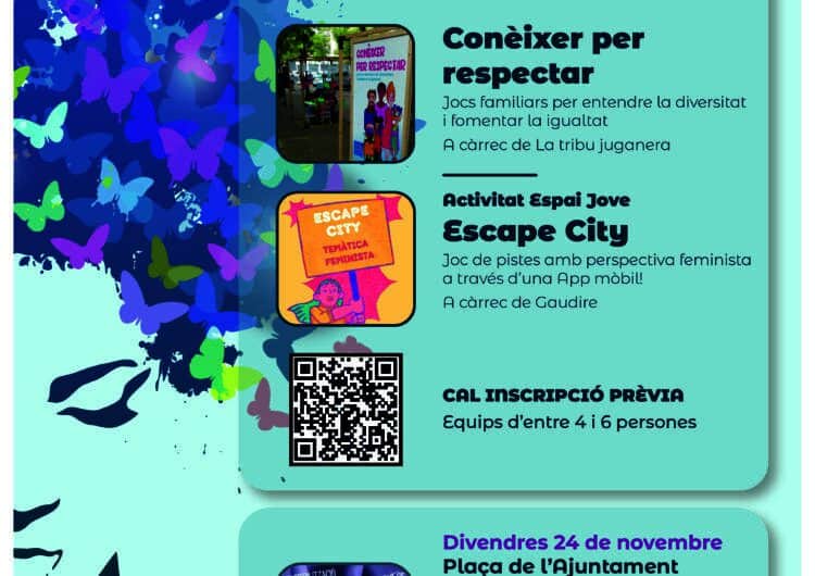 Mollerussa celebra el 25N amb activitats que posen el focus en les necessitats de dones, adolescents i infants