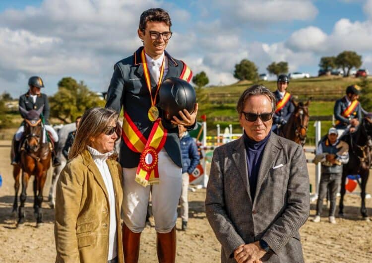 El genet mollerussenc, Marçal Piró, s’endú la medalla d’or del Campionat d’Espanya de CCE