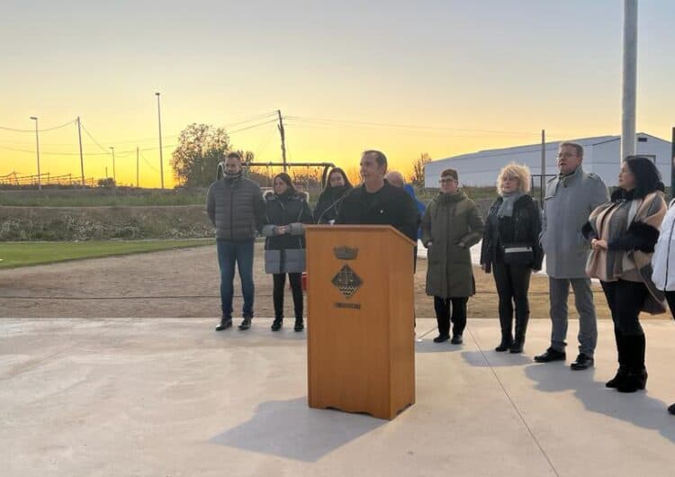 Vila-sana inaugura la plaça de l’Amistat i les noves grades del pavelló