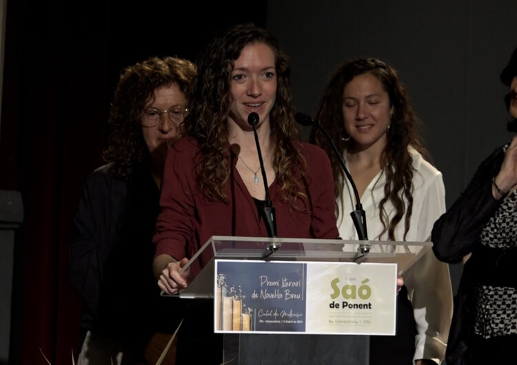 Emma Mussoll guanya el 36è Premi de Novel·la Breu Ciutat de Mollerussa