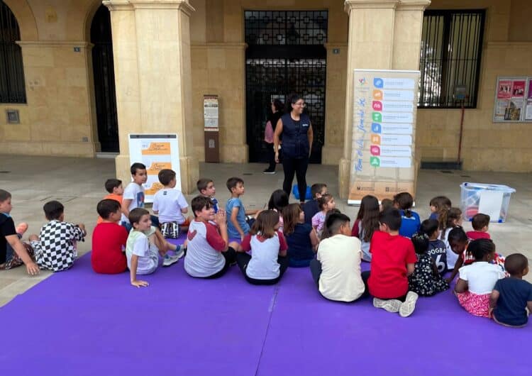 L’Ajuntament promou el civisme entre infants de fins a 13 anys amb un espai de joc dinamitzat al centre urbà
