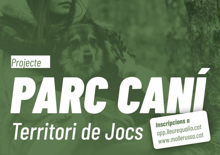 L’Ajuntament millorarà el parc caní i promourà la sensibilització ambiental amb el camp local de treball