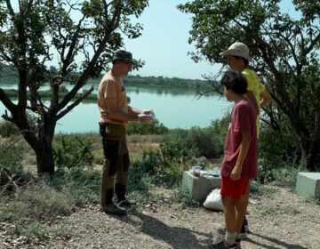 Una vintena de joves connecten amb la natura mentre fan tasques de conservació a l’estany d’Ivars i Vila-sana