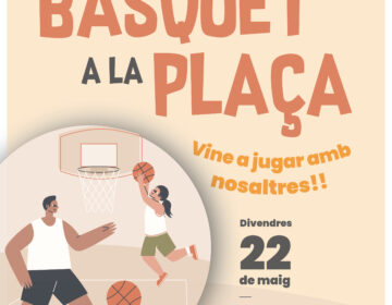 Mollerussa porta el bàsquet a la plaça Manuel Bertrand per fomentar el joc saludable i la convivència